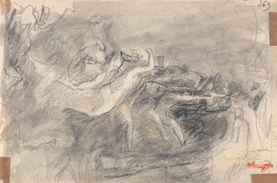 Demonische aanval voor de verzoeking van Christus door George Romney