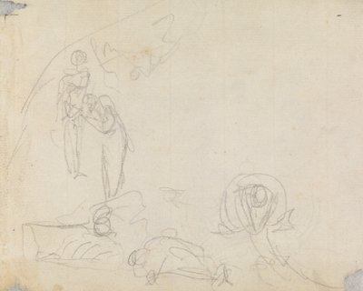 Figuur Samenstellingsstudie 16 door George Romney