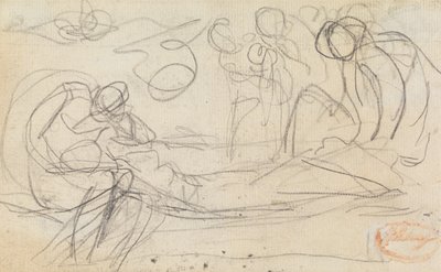 Figuur Samenstellingsstudie 50 door George Romney