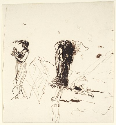 Figuurstudies door George Romney