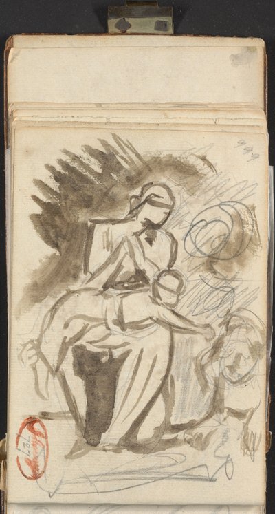 Landschap door George Romney
