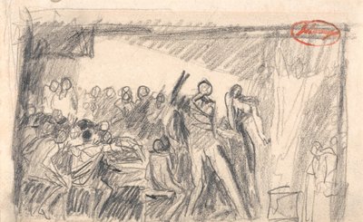Macbeth: De banketscène door George Romney