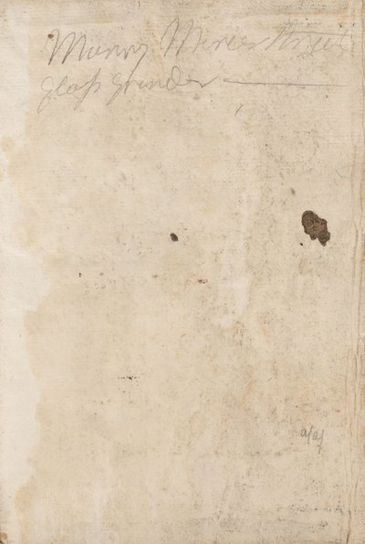 Aantekeningen bij het manuscript door George Romney
