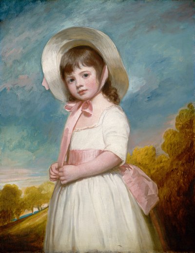 Juffrouw Juliana Willoughby door George Romney