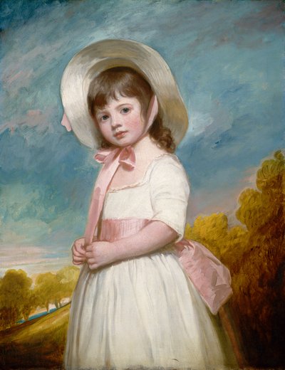 Miss Juliana Willoughby door George Romney
