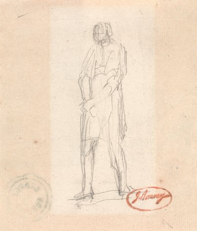 Staand Figuur door George Romney