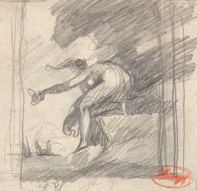 Studie voor Susan, Toen de zeeën nog brulden door George Romney