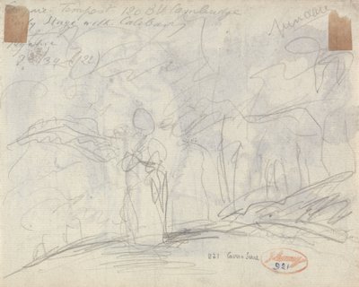Tempest, versie A door George Romney
