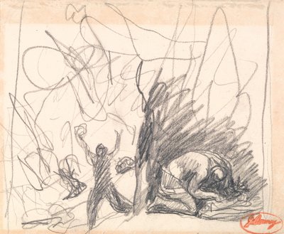 De verlating en redding van Perdita uit „The Winter’s Tale“ door George Romney