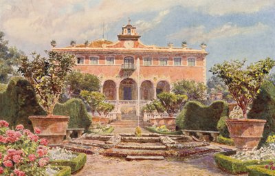 Italiaanse Tuinen: Villa di Caniparola door George Samuel Elgood
