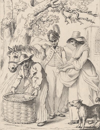 Liefde op het eerste gezicht, 10 januari 1796 door George Shepheard
