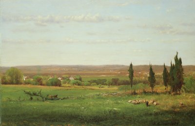 Bij Eagleswood, 1869 door George Snr. Inness