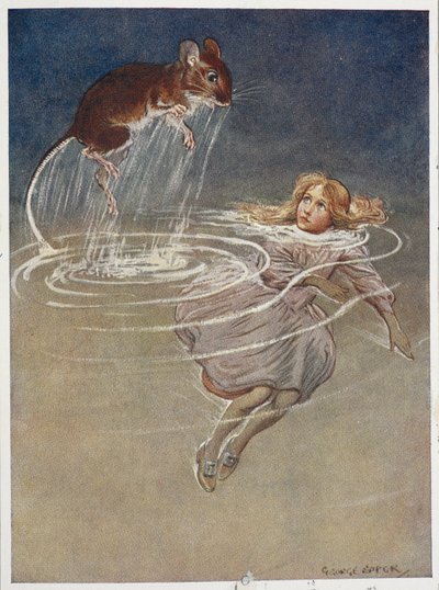 Alice in de tranenvijver door George Soper