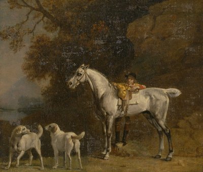 Studies voor of naar "De 3e hertog van Richmond met de Charleton Hunt". door George Stubbs