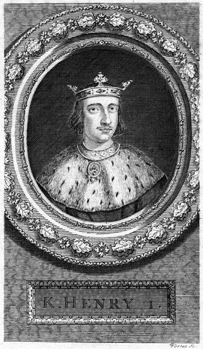 Hendrik I, Koning van Engeland door George Vertue