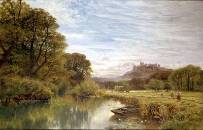 Uitzicht op Windsor Castle door George Vicat Cole
