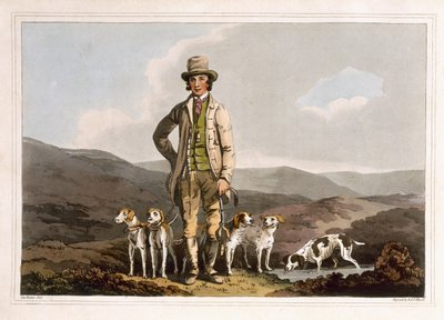 De hondenbreker, gegraveerd door Robert Havell de Oudere, gepubliceerd in 1814 door Robinson en Zoon, Leeds door George Walker