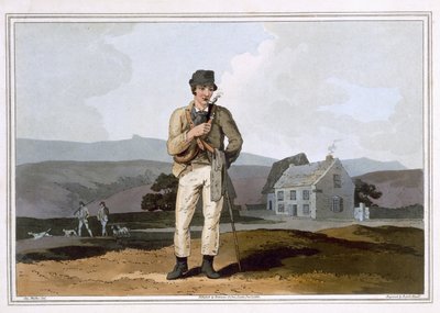 De Moor Gids, gegraveerd door Robert Havell de Oudere, gepubliceerd 1814 door Robinson en Zoon, Leeds door George Walker