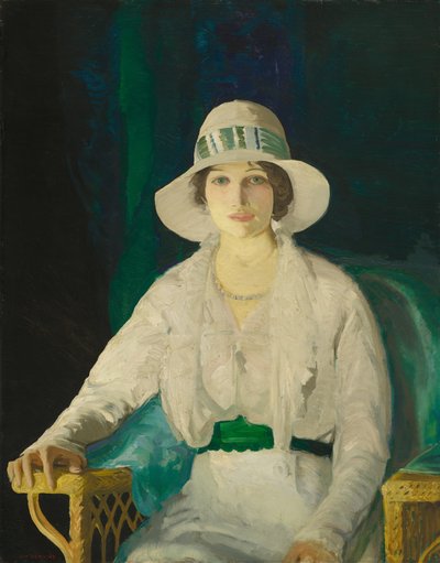 Florence Sittenham Davey (Mrs. Randall Davey) door George Wesley Bellows