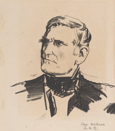 Portret van een Man, c.1922 door George Wesley Bellows