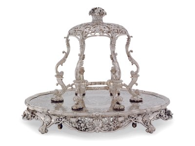 Epergne, De Leinster Service door George Wickes