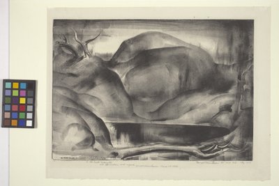 Landschap door George William Eggers