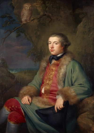 James Boswell, 1740 - 1795. Dagboekschrijver en biograaf van Dr. Samuel Johnson door George Willison