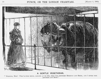 Een Zachte Vegetariër door George du Maurier