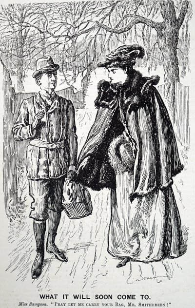 Het gedrag van de moderne vrouw door George du Maurier