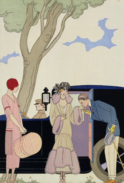 Afgunst door Georges (after) Barbier