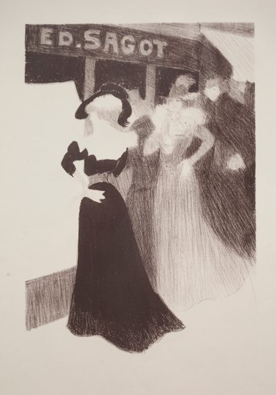Galerij van Sagot, 1898 door Georges Alfred Bottini