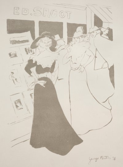 Sagots Galerie, 1898 door Georges Alfred Bottini