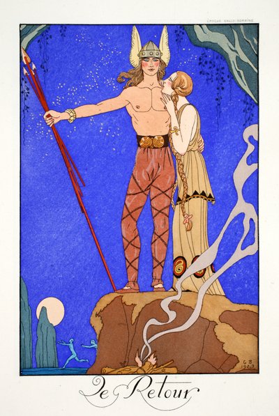 De Terugkeer door Georges Barbier