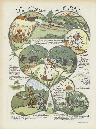 Illustratie voor Le Rire door Georges Delaw