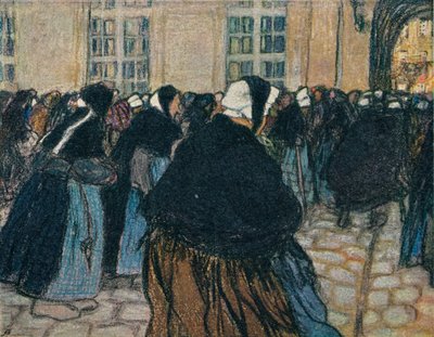 La Rentree A LHospice De La Salpetriere, ca. 1911 door Georges Dupuis