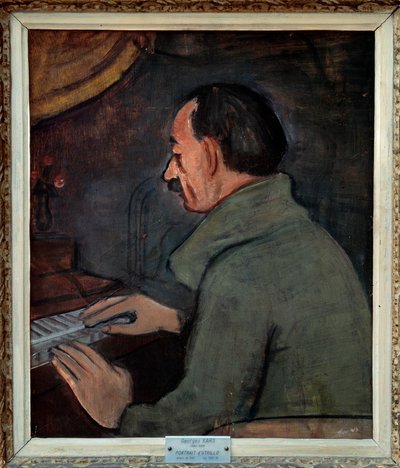 Portret van Maurice Utrillo door Georges Kars