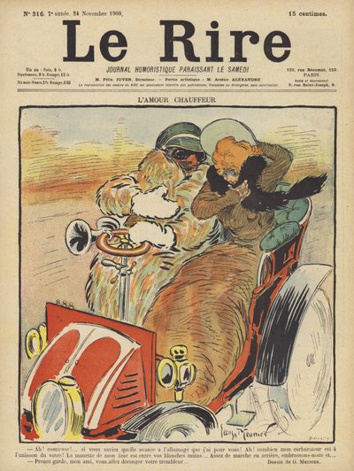 Illustratie voor Le Rire door Georges Meunier