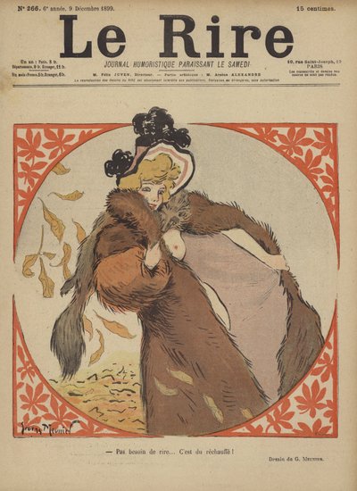 Illustratie voor Le Rire door Georges Meunier