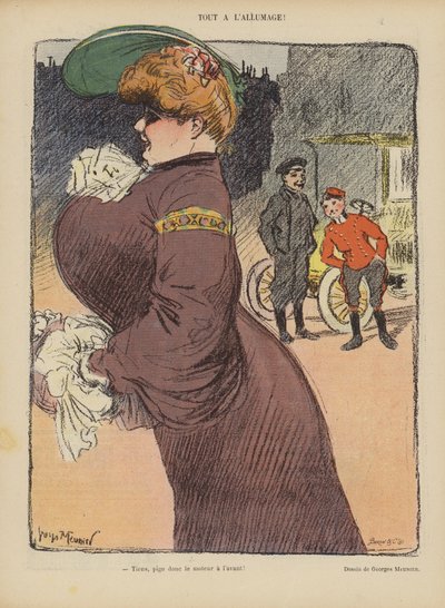Illustratie voor Le Rire door Georges Meunier