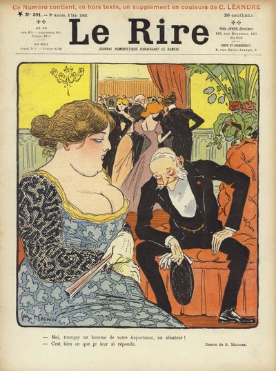 Illustratie voor Le Rire door Georges Meunier