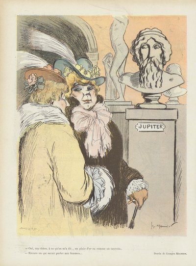 Illustratie voor Le Rire door Georges Meunier