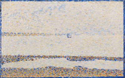 Strand bij Gravelines door Georges Pierre Seurat