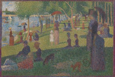 Studie voor Een zondag op La Grande Jatte door Georges Pierre Seurat