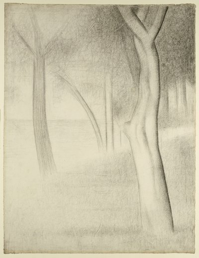 Bomen door Georges Pierre Seurat