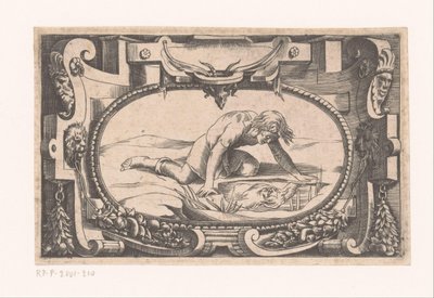 Narcissus (Cartouches) door Georges Reverdy