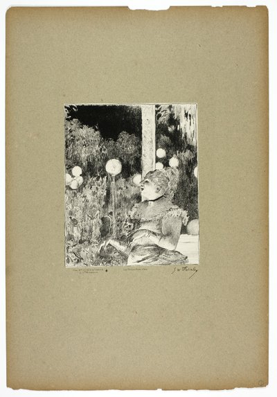 Thérésa Valdon, zingt het 