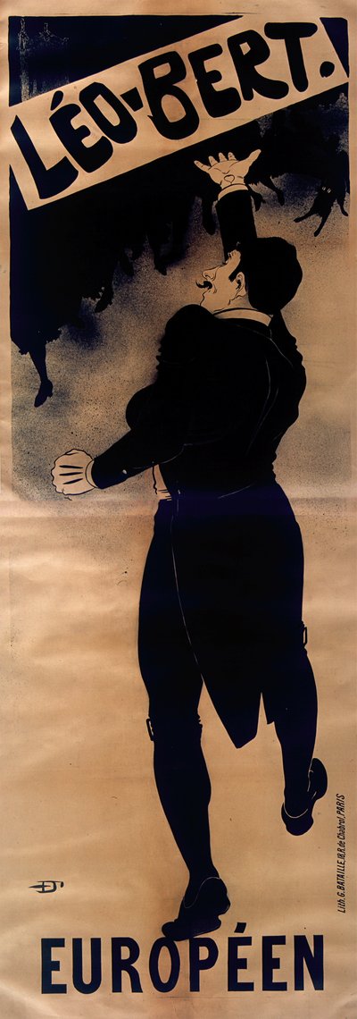 Léo-Bert. Europeaan, 1895 door Georges de . Feure
