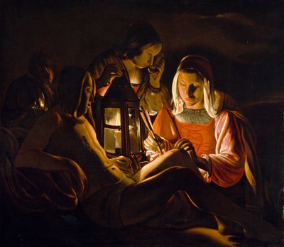 Sint Sebastiaan verpleegd door Sint Irene door Georges de La Tour