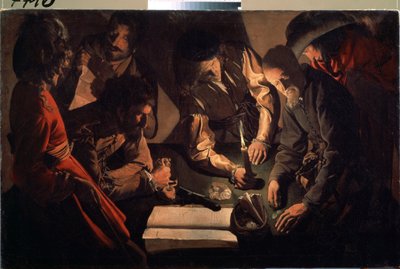 Bij de woekeraar door Georges de La Tour