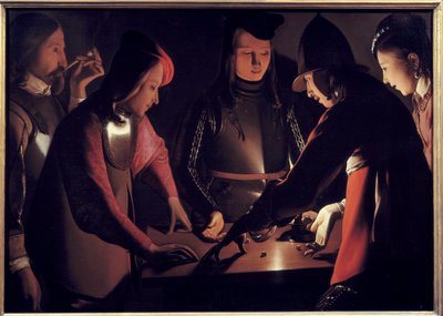 Spelers door Georges de La Tour
